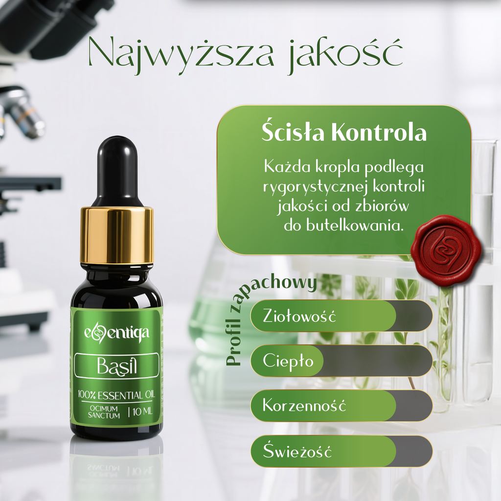 Olejek Eteryczny Bazylia