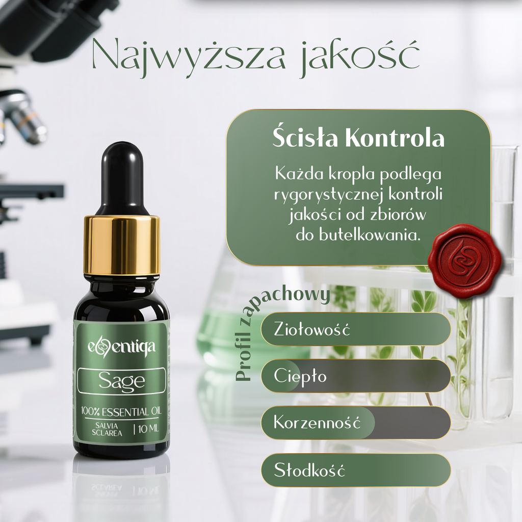 Olejek Eteryczny Szałwia